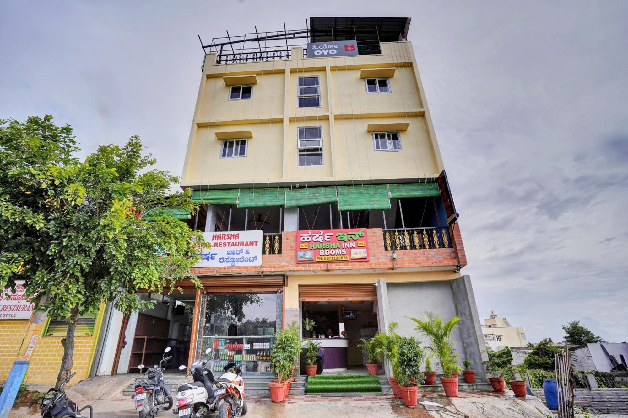 Hotel O Harsha Inn Bangalore Exterior foto