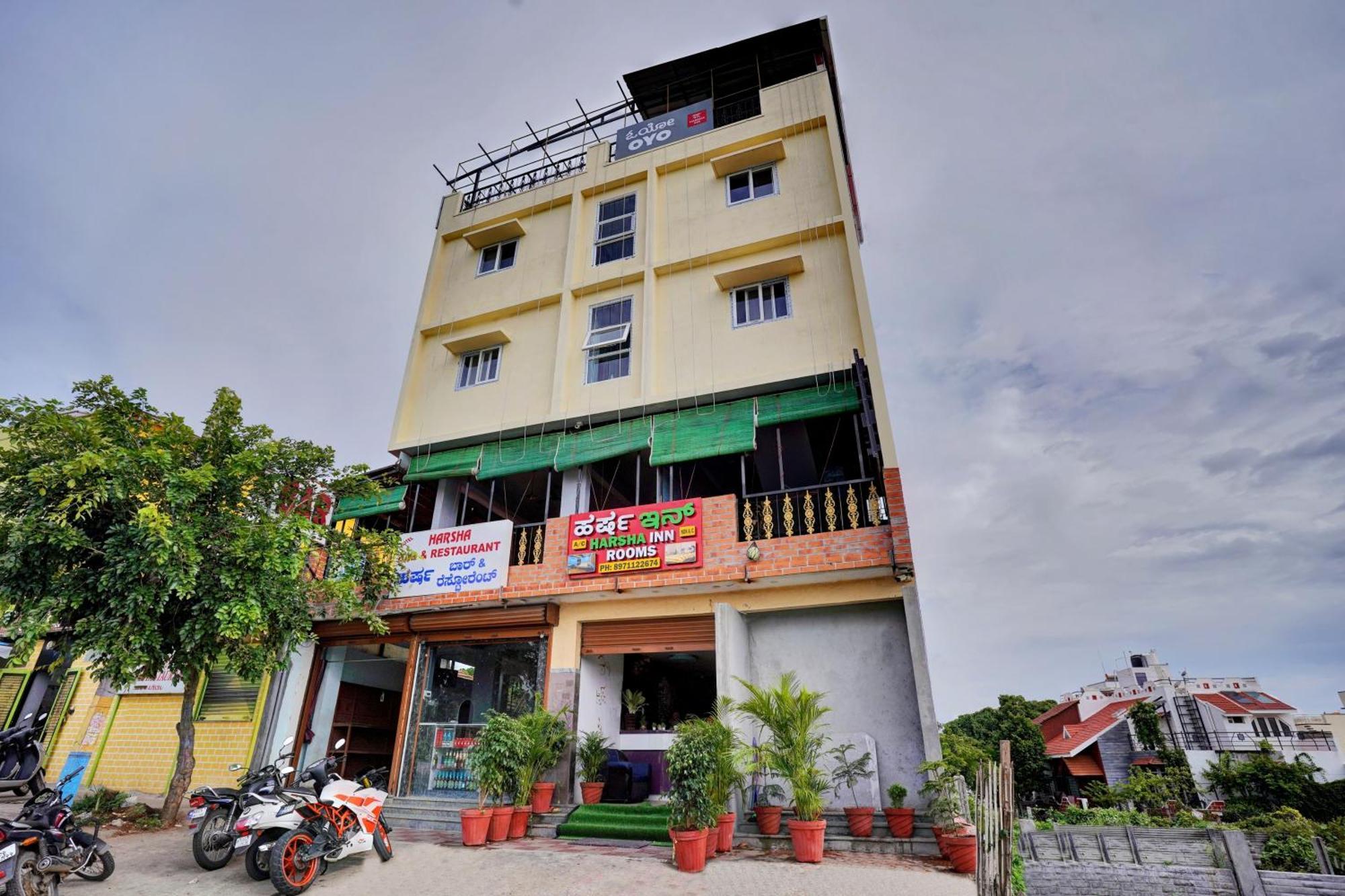 Hotel O Harsha Inn Bangalore Exterior foto